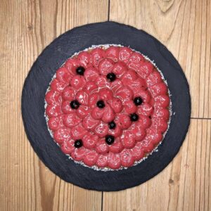 tarte cassis coco malusyka patisserie